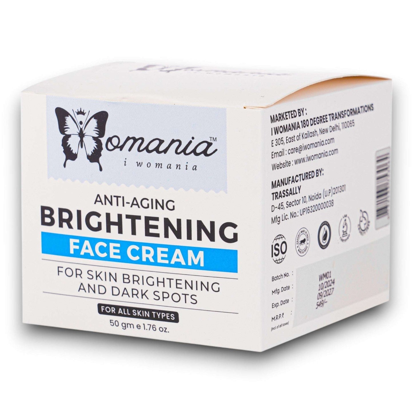 Brightening Cream (Anti-Aging)✦50 gm - i Womania