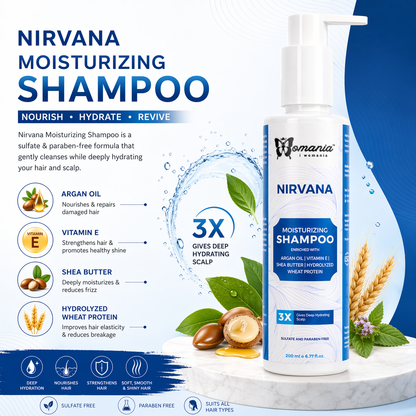 Hair Moisturizing Shampoo✦200 ml