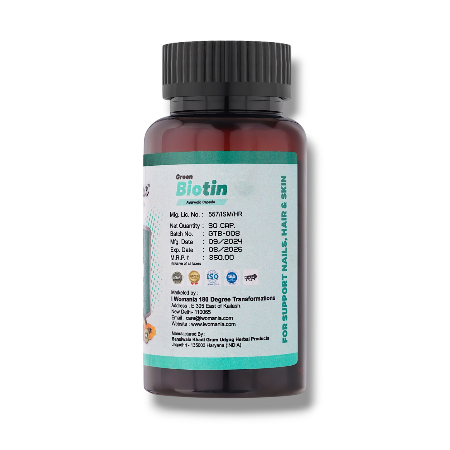 Green Biotin Capsules